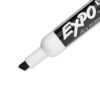 Expo Low Odor Dry Erase Markers, Chisel Tip, Black, 4 Count - Image 2