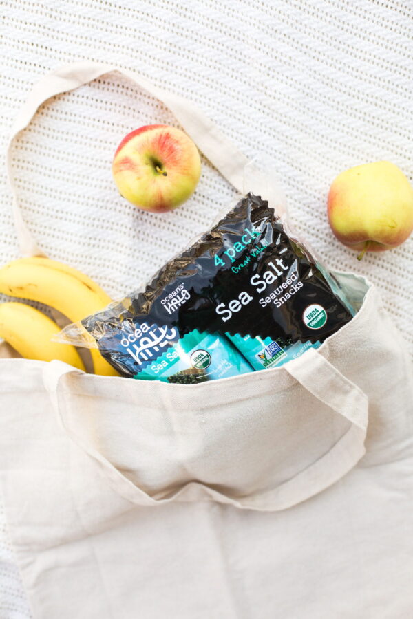 Ocean's Halo, 4pk Seaweed Snack, Sea Salt, Vegan Keto Organic Chips - Image 3