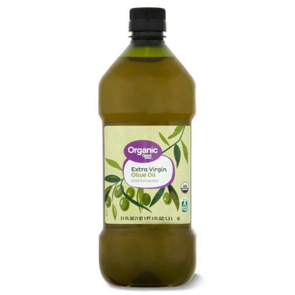 Great Value Organic Extra Virgin Olive Oil, 51 fl oz