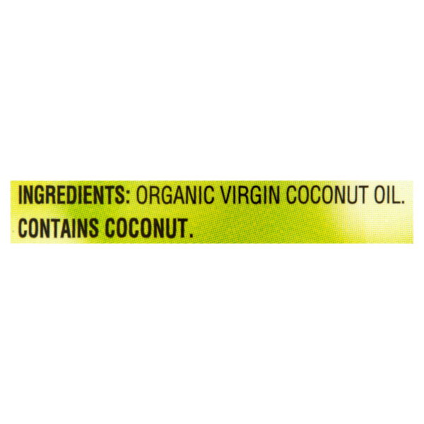 Great Value Organic Unrefined Virgin Coconut Oil, 14 fl oz - Image 2