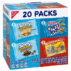 Nabisco Fun Shapes Variety Pack Barnum's Animal Crackers, Teddy Grahams & CHIPS AHOY!, 20 Snack Packs - Image 2
