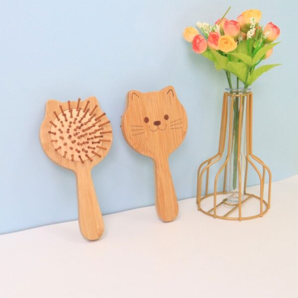 Baby Cradle Caps Brush Soft Hair Brush Hair Comb - Image 2