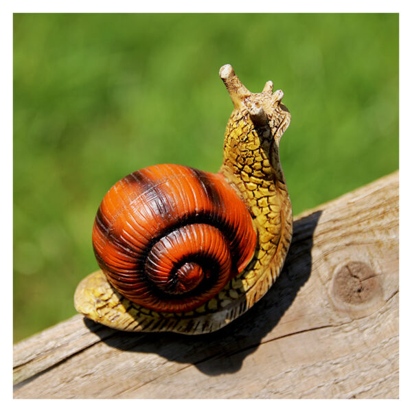 Cute Resin Snail Statue Outdoor Garden Store Bonsai Decorative Animal Sculpture - Image 4