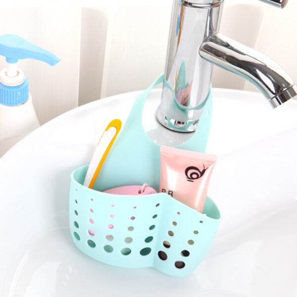 Kitchen Gadgets Portable Basket Home Kitchen Hanging Drain Basket Bag - Image 4