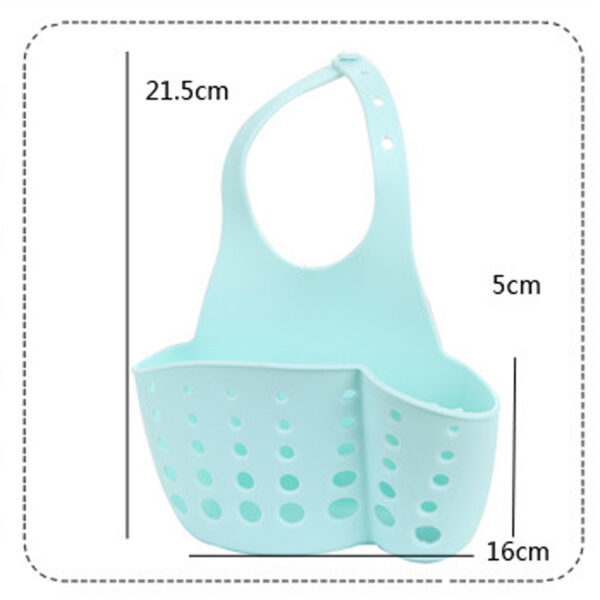 Kitchen Gadgets Portable Basket Home Kitchen Hanging Drain Basket Bag - Image 5