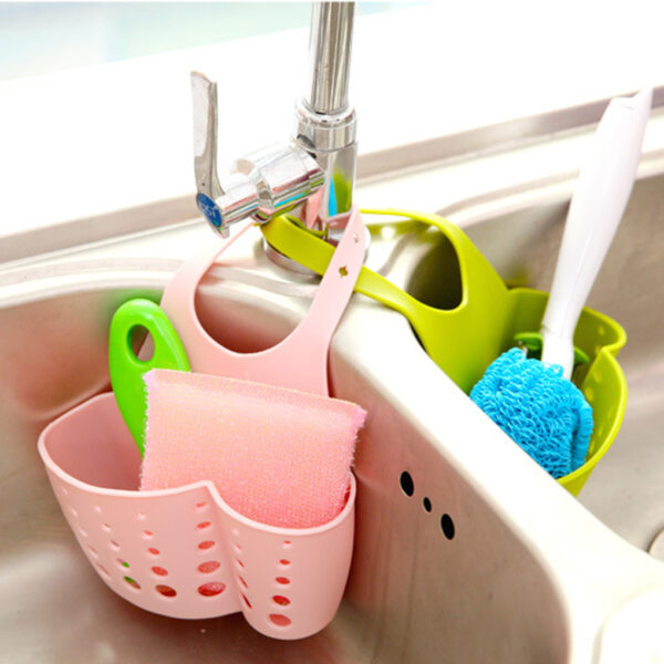 Kitchen Gadgets Portable Basket Home Kitchen Hanging Drain Basket Bag