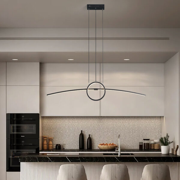 L100CM New Creative Modern LED Pendant Lights HLanging Pendant Lamp For Dining Room - Image 5