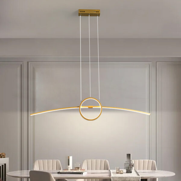 L100CM New Creative Modern LED Pendant Lights HLanging Pendant Lamp For Dining Room