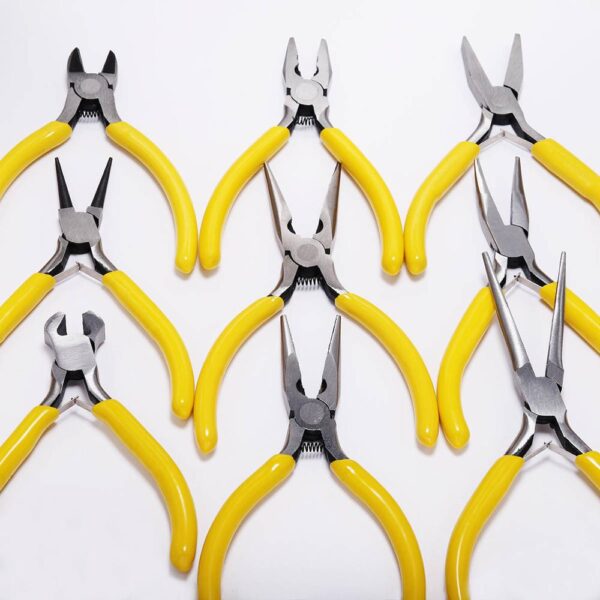 Multifunctional Hand Tools Jewelry Pliers Equipment Round Nose End Cutting Wire - Image 3