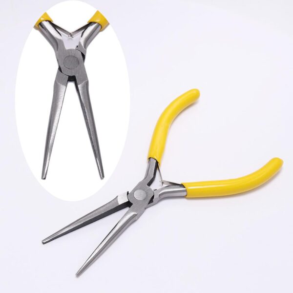 Multifunctional Hand Tools Jewelry Pliers Equipment Round Nose End Cutting Wire - Image 4