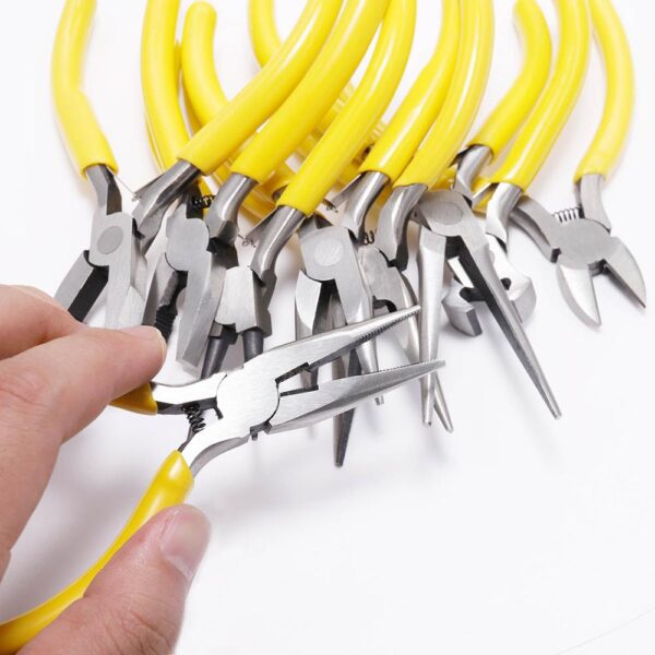 Multifunctional Hand Tools Jewelry Pliers Equipment Round Nose End Cutting Wire - Image 6