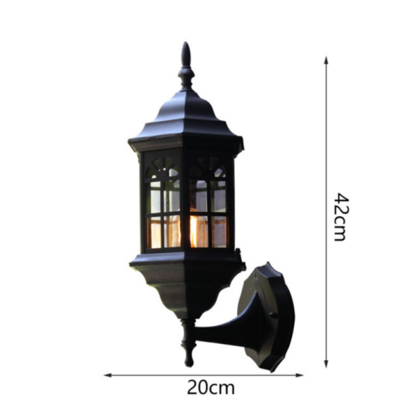 Nordic Simple Led Balcony Wall Lamp Outdoor Waterproof Terrace Wall Lamp - Image 6