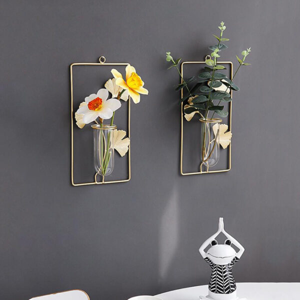 Wall-mounted Vase Home Decor Hanging Flower Vase Wall Decor - Image 2