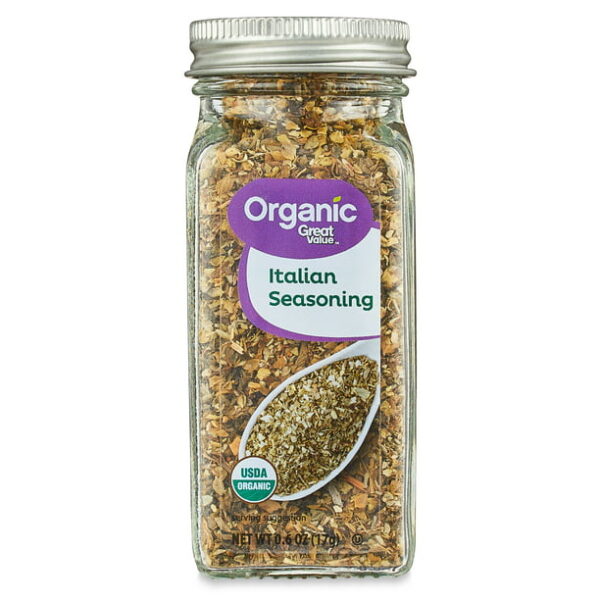 Great Value Organic Italian Seasoning, 0.6 oz