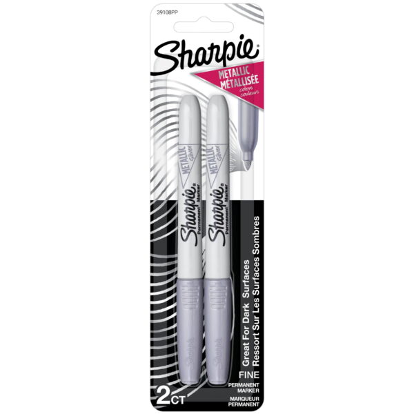 Sharpie® Metallic Marker Set of 2, Silver