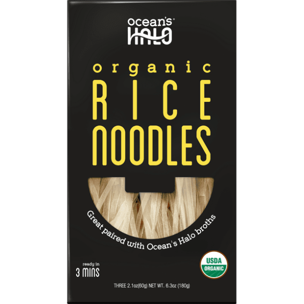 Ocean's Halo, Organic and Vegan Rice Noodles, 6.3 oz.