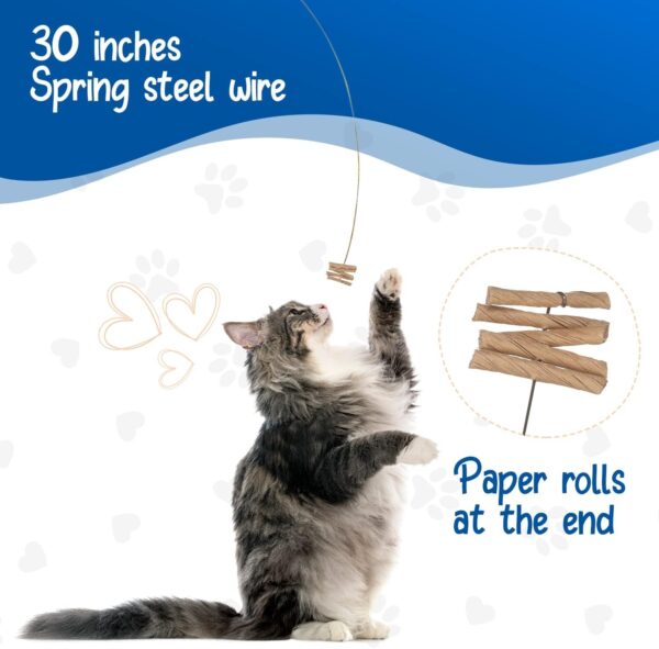 101 Interactive Cat Toy, Brown - Image 3