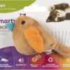 Chickadee Chirp Electronic Sound Cat Toy, Contains Catnip, Battery Powered - Light Brown, One Size - Image 3